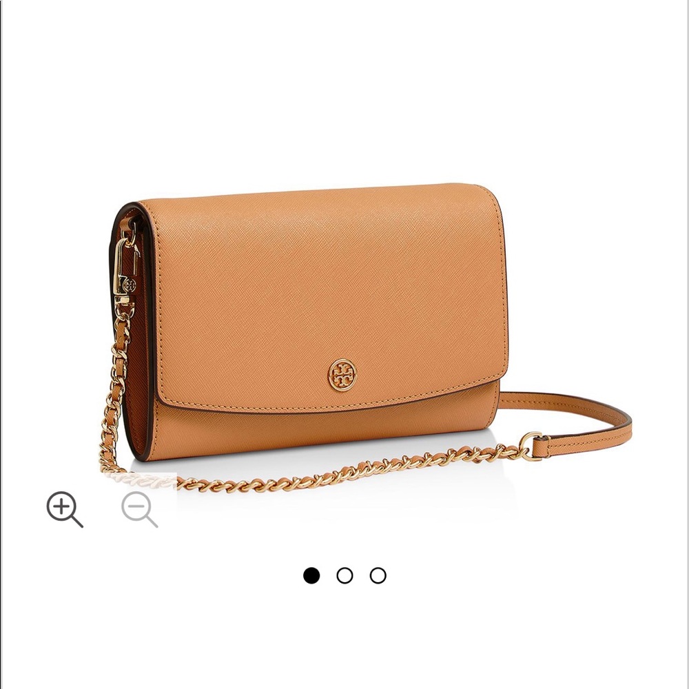 Tory Burch Robinson Chain Wallet Crossbody